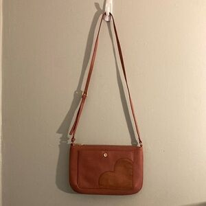 LC Lauren Conrad dark pink Crossbody Bag with Adjustable Strap